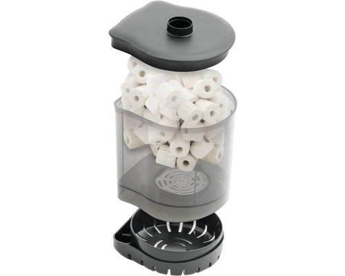 Aquariumfilter mit Filtermaterial für die biologische Reinigung