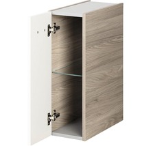Armoire suspendue avec porte, ouverte