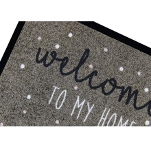 Paillasson anti-salissures Welcome to my home 50x70 cm-thumb-2