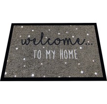 Paillasson anti-salissures Welcome to my home 50x70 cm-thumb-3