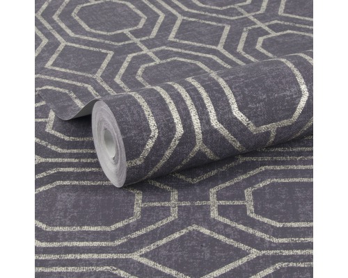 Tapetenrolle mit geometrischem Muster