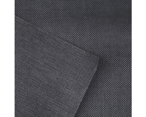Gros plan d''un tissu d''ameublement gris avec une fine structure tissée