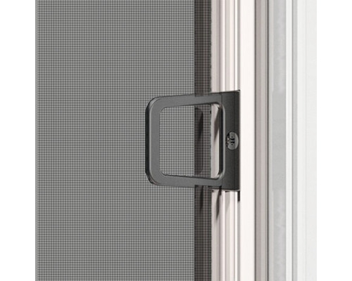 Gros plan d''une moustiquaire avec poignée