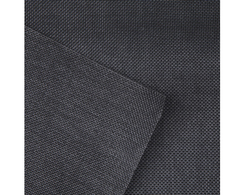 Gros plan d''un tissu de revêtement gris foncé avec une texture fine