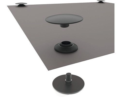 Plaque de fixation de pied de table pour le montage des pieds de table