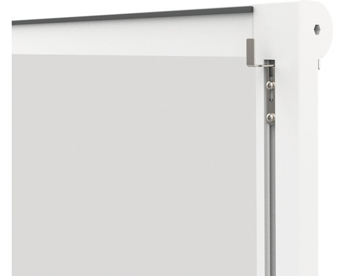 Vue détaillée d''un mécanisme de store enrouleur