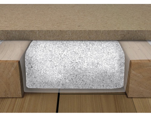 Présentation de la structure du sol avec matériau isolant