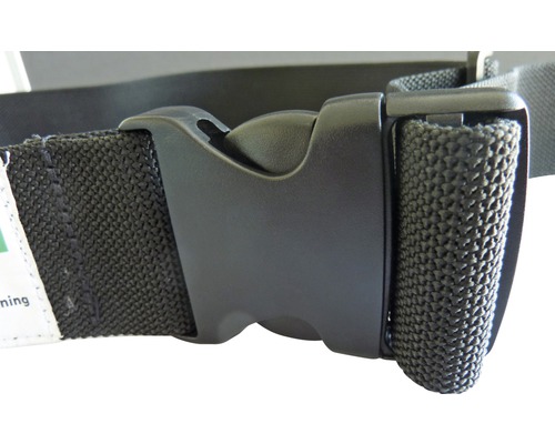 Ceinture à outils noire avec boucle