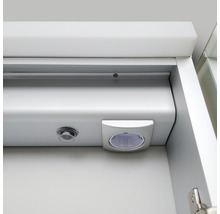 Armoire salle de bains LED DSK London light 80 x 70 cm IP 44 (protection contre les corps étrangers et les projections d'eau)-thumb-5