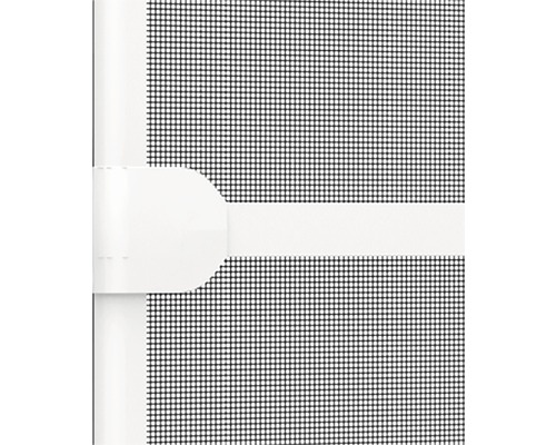 Detailansicht eines Insektenschutzgitters mit Rahmen