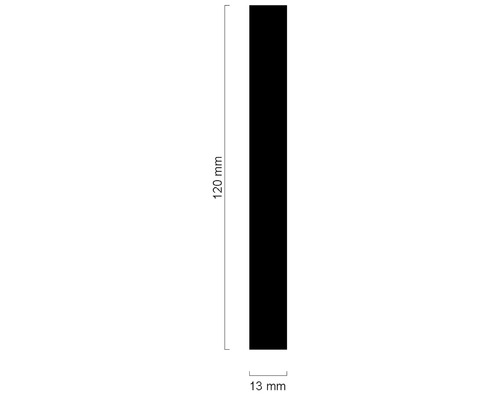 Image avec dimensions : 120 mm sur 13 mm