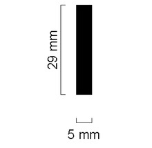 Dimensions : 29 mm x 5 mm