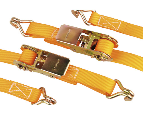 Spanngurte mit Ratsche und Haken