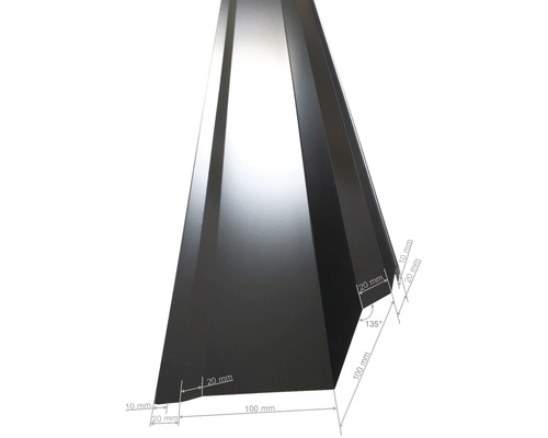 Trapezblech mit Massangaben