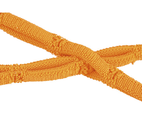 Gros plan d''une corde textile jaune
