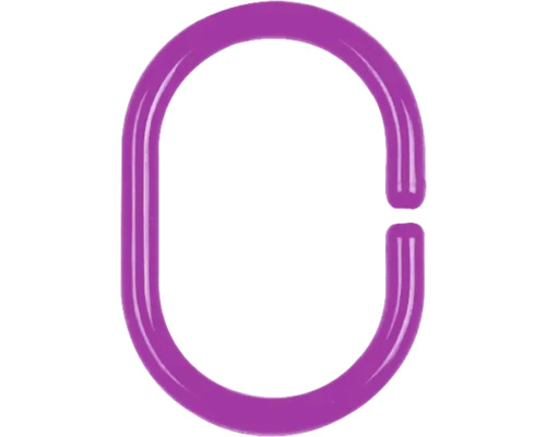 Duschvorhangring aus Kunststoff