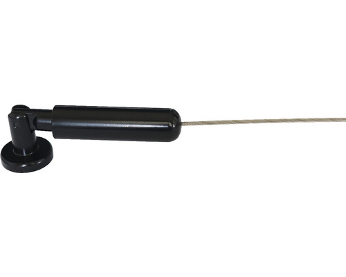 Ensemble de câbles pour rideau Nizza noir mat Ø 2mm Ensemble de câbles pour rideau Nizza noir mat Ø 2mm