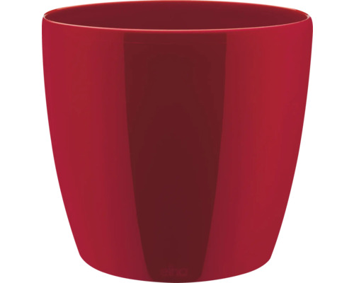 Pot de fleurs elho Brussels Diamond plastique Ø 18 H 17 cm rouge