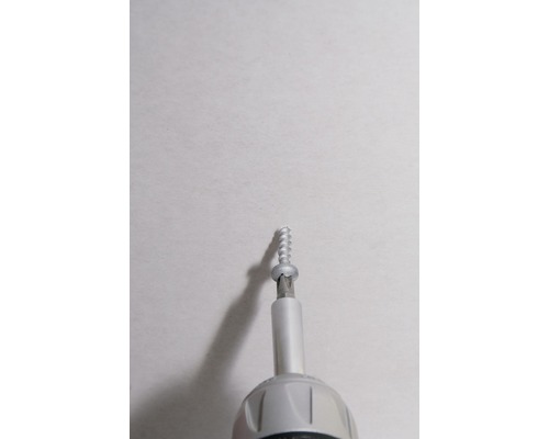 Schraube an einem Schraubendreher