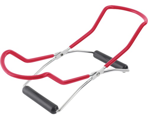 Lève-bocaux en métal avec poignées en plastique