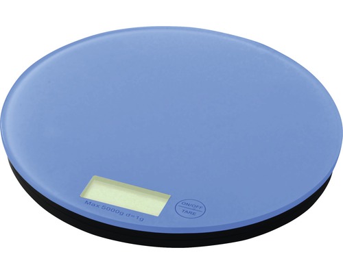 Balance de cuisine numérique en verre avec une capacité maximale de 5000 grammes