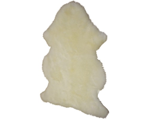 Peau de mouton blanc nature 90x60 cm