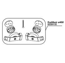ProSilent a400 Schallschutzschelle mit Schraube