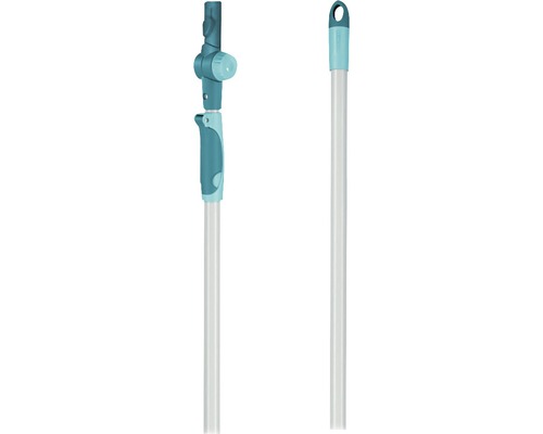 Wischmopstiel mit Auswringmechanismus und Aufhängevorrichtung