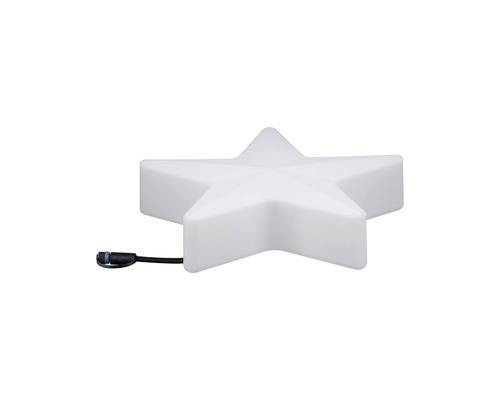 Sternförmige Leuchte mit Kabel