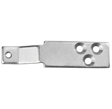 Équerre métallique avec trois trous de fixation