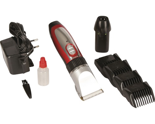 Tondeuse à cheveux avec accessoires, chargeur, huile et brosse de nettoyage