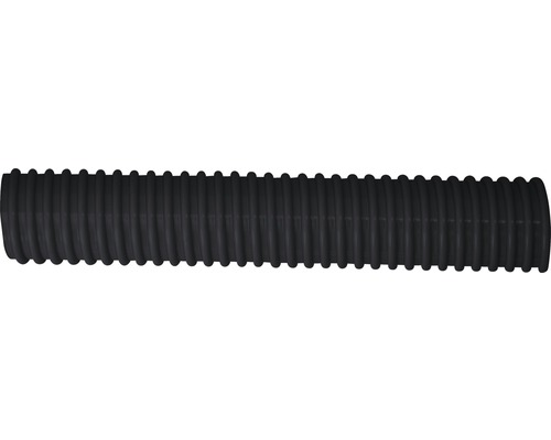 Schwarzer flexibler Kabelschutzschlauch