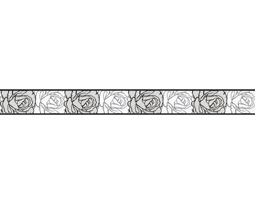 Frise autocollante 9050-24 Only Borders 9 Stick Up's rose gris 5 m x 5,3 cm