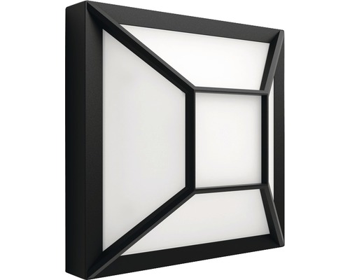 Applique murale carrée avec design géométrique