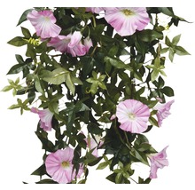 Fleur artificielle Pétunia suspendue profondeur 80 cm, rose-thumb-2