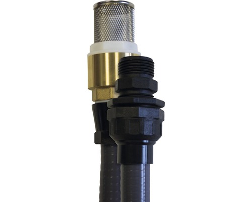 Rückschlagventil und Saugschlauch für Pumpen