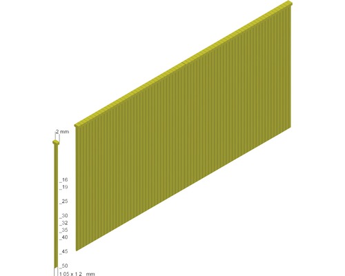Magazinnägel mit einer Länge von 16 bis 50 Millimeter