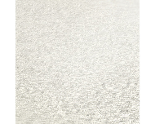 Nahaufnahme einer hellen Vliestapete mit Struktur