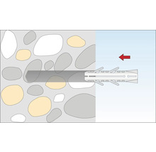 Spreizdübel Tox Barracuda 5/25 + Schraube, 12 Stück-thumb-5