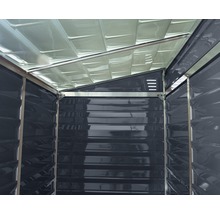 Gerätehaus Palram – Canopia Pent mit Fußboden 117,5 x 175 cm grau