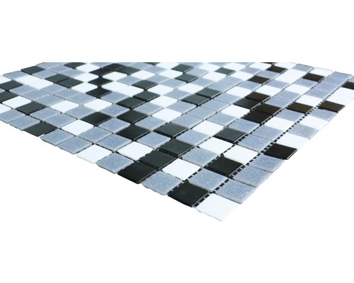 Carreau de mosaïque avec des pierres carrées