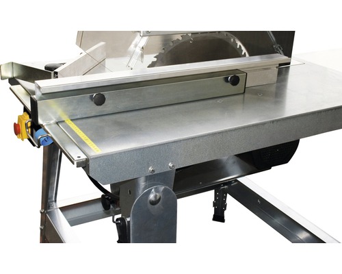 Scie circulaire de table en métal avec lame de scie