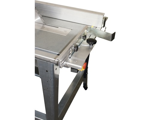 Scie circulaire de table en métal avec extension de table