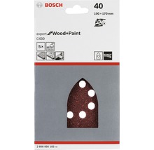 Papier abrasif Bosch Expert C430 pour bois et peinture, grain 40