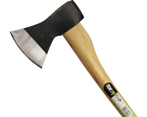 Hache avec manche en bois