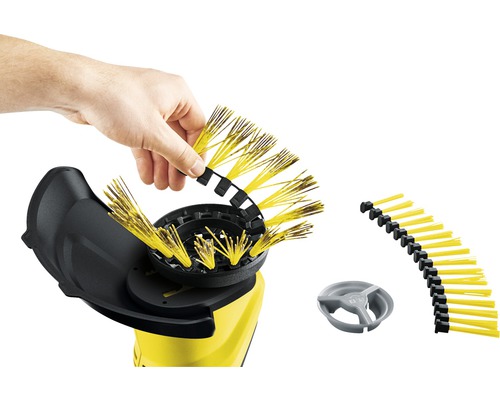 Bürstenkranz-Zubehör für Kehrmaschine