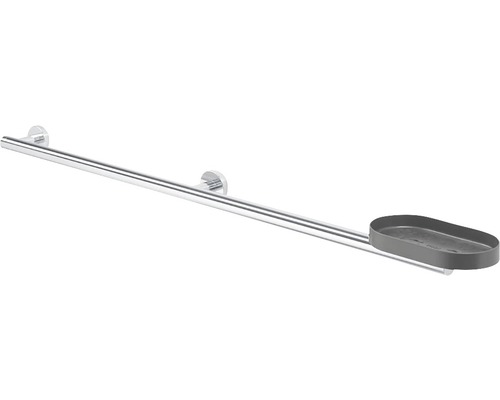 Porte-serviettes avec étagère pour montage mural