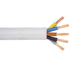 Câble électrique sous gaine NYM-J 5x16 mm² gris 15 m-thumb-0