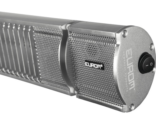 Eurom Logo auf einer Heizlampe