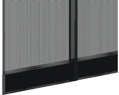 Nahaufnahme eines Insektenschutzgitters